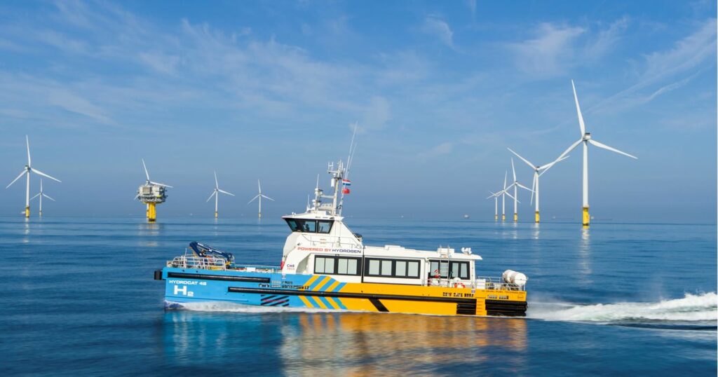 Vestas to test hydrogen-powered crew transfer vessel at Norther offshore wind farm